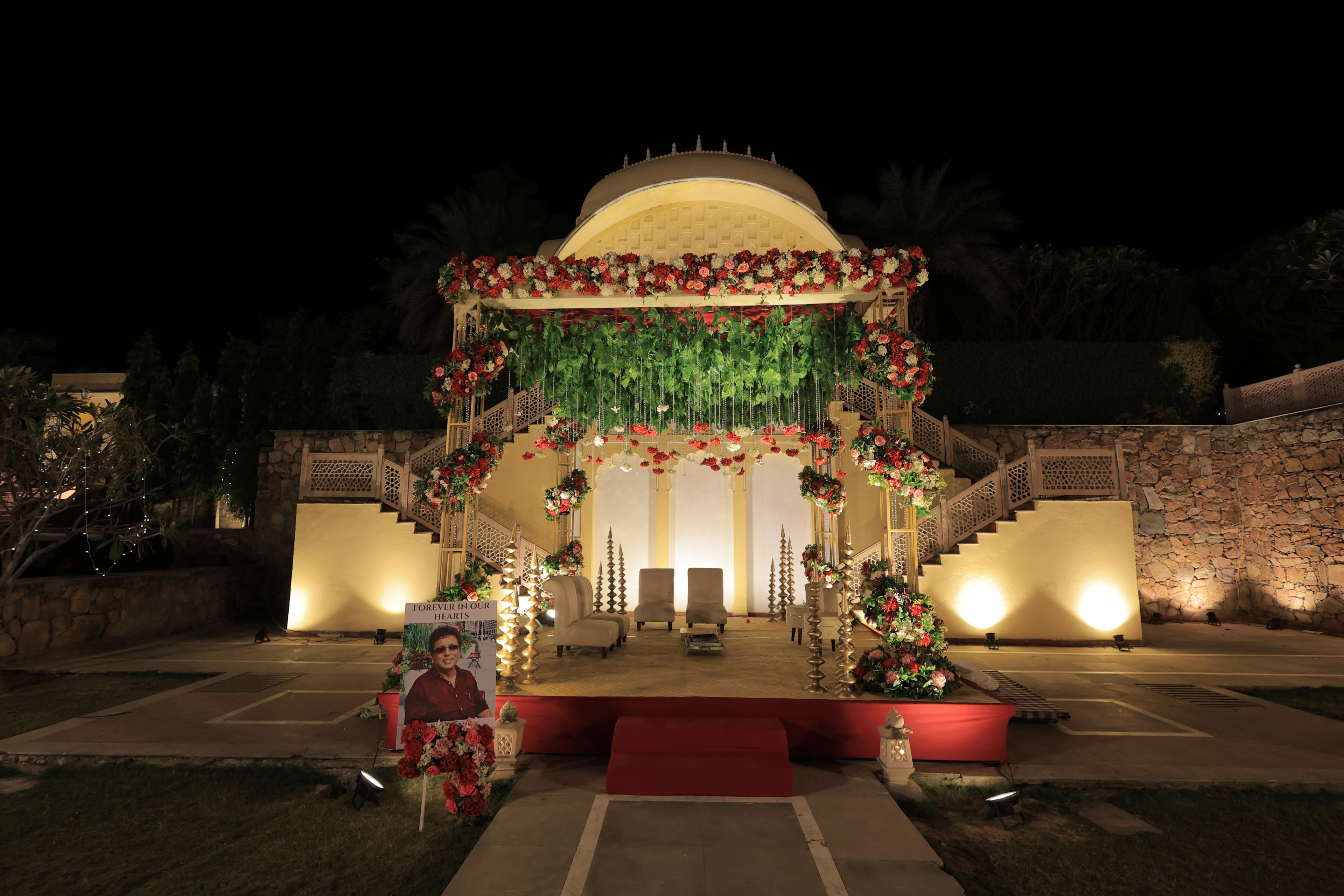 Grand wedding ceremony